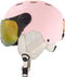 SINNER TYPHOON VISOR - Skihelm - Geïntegreerd vizier - Licht Roze - Maat S