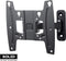 One For All SOLID - Muurbeugel - Geschikt voor 19-42 inch TV's - 15° kantel- en 90° draaifunctie (1x)