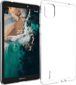 Accezz Hoesje Geschikt voor Nokia C2 2nd Edition Hoesje Siliconen - Accezz Clear Backcover - Transparant