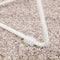 Mica Decorations Grasse Tuintafel - H70 x Ø60 cm - Metaal - Wit