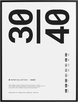 Paper Collective Frames Zwart Hout 30x40cm