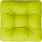 vidaXL - Palletkussen - 58x58x10 - cm - stof - heldergroen