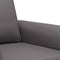 vidaXL - Tweezitsbank - 120 - cm - kunstleer - grijs
