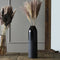 Riviera Maison Glazen Vaas - RM Bella Tola Vase - Zwart