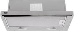 Beko CTB6407X - Vlakscherm Afzuigkap - 280 m³/u - 60 cm