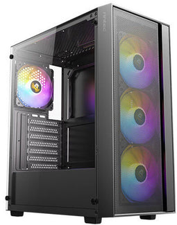 Antec AX65 ARGB - Midi Tower PC Gamen - ATX ITX micro ATX - Blauw Groen Rood