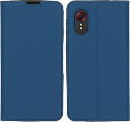 iMoshion Hoesje Geschikt voor Samsung Galaxy Xcover 5 Hoesje Met Pasjeshouder - iMoshion Slim Folio Bookcase - Donkerblauw