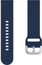 iMoshion Bandje Geschikt voor Samsung Gear S3 Frontier / Gear S3 Classic / Galaxy Watch (46mm) - iMoshion Siliconen bandje - Blauw
