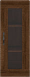vidaXL - Hangkast - 34,5x34x90 - cm - bruin - eikenkleur
