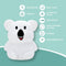 Sleepy Friends Koala Nachtlampje - LED - Dimbaar - 8 Kleuren - USB Oplaadbaar - Incl. Afstandsbediening