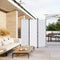 Angel Living Kamerscherm - 3 Panelen - 168 x 165 cm - Wit (3 stuks)