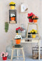 Mica Decorations Begonia Kunstplant in Pot - H37 x Ø35 - Geel