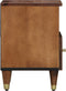 vidaXL - Nachtkastje - 40x33x46 - cm - Massief - Mango - Hout