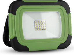 V-TAC VT-10-R Oplaadbare LED Schijnwerpers - Samsung - Groen+Zwart - IP44 - 10W - 700 Lumen - 4000K