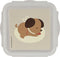 Lunchbox Safta Puppy 13 x 7.5 x 13 cm Beige