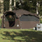 vidaXL - Tunneltent - 6-persoons - waterdicht - bruin
