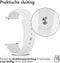 imoshion Siliconen Sport bandje - Universeel 18 mm aansluiting - Wit