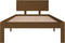 vidaXL - Bedframe - massief - grenenhout - honingbruin - 90x200 - cm
