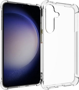iMoshion Hoesje Geschikt voor Samsung Galaxy S24 Hoesje Siliconen - iMoshion Shockproof Case - Transparant