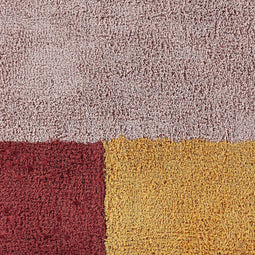 JALGAON - Laagpolig vloerkleed - Multicolor - 80 x 150 cm - Katoen