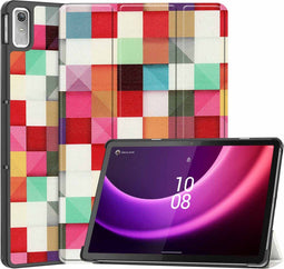 iMoshion Tablet Hoes Geschikt voor Lenovo Tab P11 (2nd gen) - iMoshion Design Trifold Bookcase - Meerkleurig /Various Colors