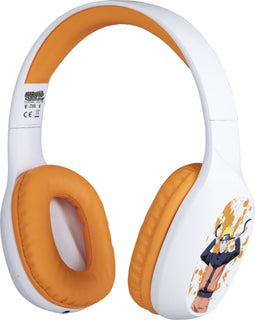 Konix Naruto - Bluetooth Headset - 30 uur speeltijd - Oranje Wit