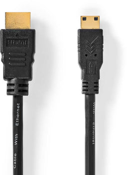 Nedis CVGL34500BK50 - High Speed HDMI-kabel met ethernet - 4K 3D - Zwart (5 meter)