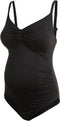 Noppies Positie badpak - Verstelbare schouderbandjes - Black - Maat XL/XXL