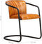 vidaXL - Eetkamerstoelen - 2 - st - echt - leer - bruin - tan