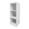 VDD Vinyl - Platenspeler Meubel - Vinyl kast - 3 open vakken - 33 x 34 x 100 cm - Wit