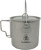 Titanium Bushpot met deksel (1,1 L)
