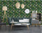 DUTCH WALLCOVERINGS Behang Eden zwart en donkergroen
