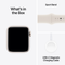 Apple Watch SE (2024) - Smartwatch - GPS + Cellular - 40mm - Zilver (Beige)