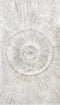 PTMD Winston White MDF ribbed circle wallpanel rect
