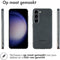Accezz Galaxy S23 - 100% Recycled Clear Backcover - Schokabsorberend - Transparant