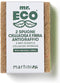 Mr. Eco schuurspons ft 9,8 x 6,8 x 2 cm, krasbestendig, pak van 2 stuks