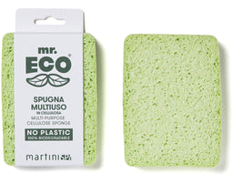 Mr. Eco spons ft 12.5 x 10 x 2 cm, van plantaardige cellulose