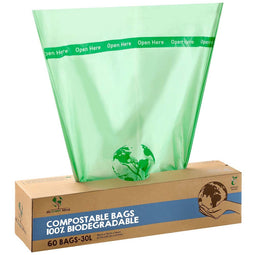 Mr. Green Mind - Afvalzak bio mr.green mind 54x72cm 30l dispenser