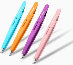 Mr. Green - Pincet - tweezer - wenkbrauwen epileren - Epileer pincet - Wenkbrauw trimmer - Blauw