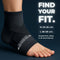 MR. PANACHE Enkelbrace - Geschikt voor Heren en Dames - Voor Ondersteuning En Het Voorkomen Van Blessures - Enkelbraces – Enkelbrace dames - Enkel Brace - Enkelbandage - Comfortabel Bij Alle Sporten - Brace Enkel - Maat M