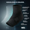 MR. PANACHE Enkelbrace - Geschikt voor Heren en Dames - Voor Ondersteuning En Het Voorkomen Van Blessures - Enkelbraces – Enkelbrace dames - Enkel Brace - Enkelbandage - Comfortabel Bij Alle Sporten - Brace Enkel - Maat M
