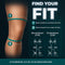 MR. PANACHE Kniebrace - Kniebandage - kniebraces - Knieband - Kniebrace dames - Knie brace Artrose - kniebandage ondersteuning knie - Patella Brace - Verlichting van Gewrichtspijn - Kniebrace Scharnier - Kniebrace Meniscus - Maat M - Zwart