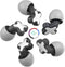 MR. PANACHE Oordoppen - Oordopjes Slapen - Anti-Snurk - Festival Earplugs - Slaapoordoppen - Geluidsdempende Oordopjes - Sleep Plugs - Gehoorbescherming - BPA vrije Siliconen - Hoge Geluidsdemping (26dB) - Zwart