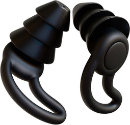 MR. PANACHE PeacePlug Oordoppen - Oordopjes Slapen - Anti-Snurk - Earplugs - Slaapoordoppen - Sleep Plugs - Geluidsdempende Oordopjes - BPA vrije Siliconen - Oordoppen slapen - Hoge Geluidsdemping (33dB) - Zwart