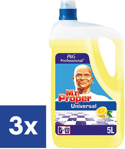 Mr. Proper Allesreiniger Citroen - 3 x 5L - Voordeelverpakking