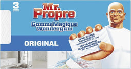 Mr. Propre Wondergom Original - Schoonmaakmiddel - 3 Stuks