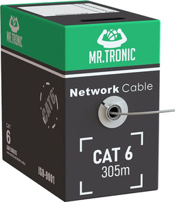 Mr. Tronic - 305m - Ethernet Netwerk Bulk Kabel