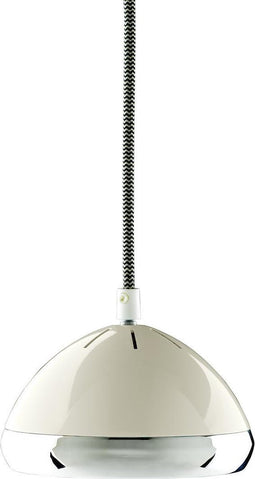Mr. Wattson Hanglamp - Met Vintage Oldtimer Lampenkap - Energiezuinig - Vintage White