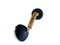 Mr. Wattson Muurlamp - Met Vintage Oldtimer Lampenkap - Energiezuinig - Fashion Black