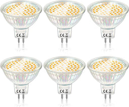 MR16 GU5.3 LED 12V 6W 2700K Warm wit met hoge CRI 83+